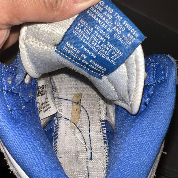 Air Jordan 1 Retro High OG 'True Blue' Used size 5Y - Picture 7 of 7